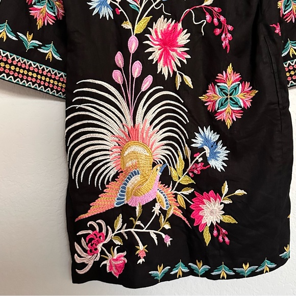 Johnny Was JULIE LINEN KIMONO COAT - Picture 10 of 10